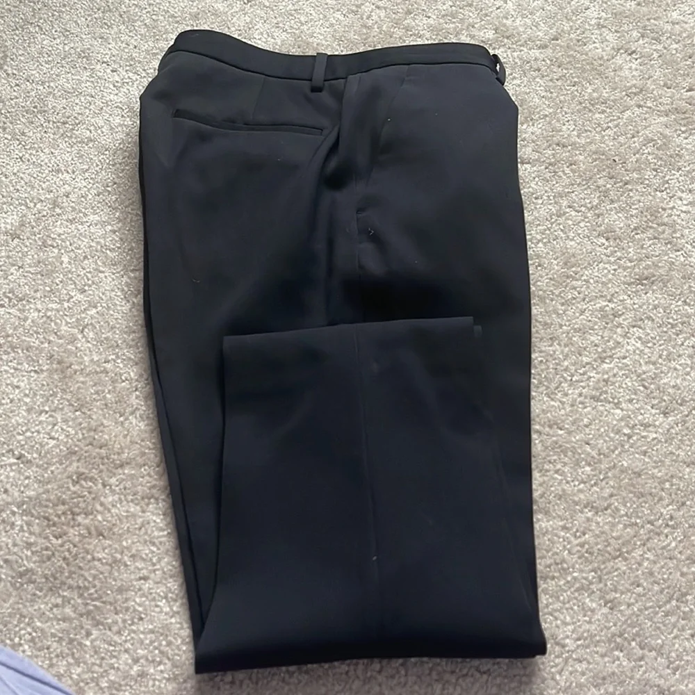 UNIQLO WOMEN +J WOOL SLIM PANTS BLACK - Picture 6 of 6